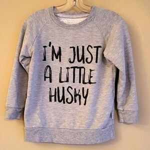 Light grey Husky crew neck sweatshirt